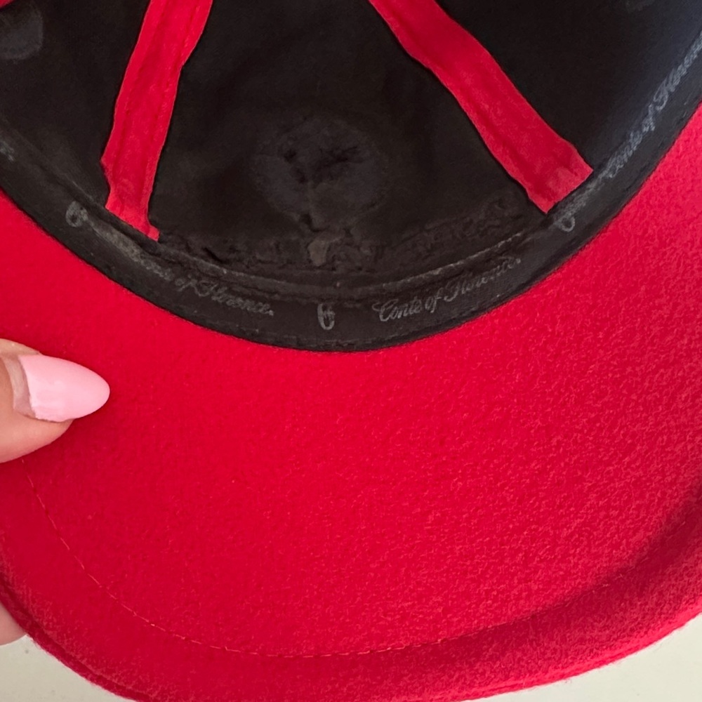 Red Baseball Cap - Picture 5 of 5